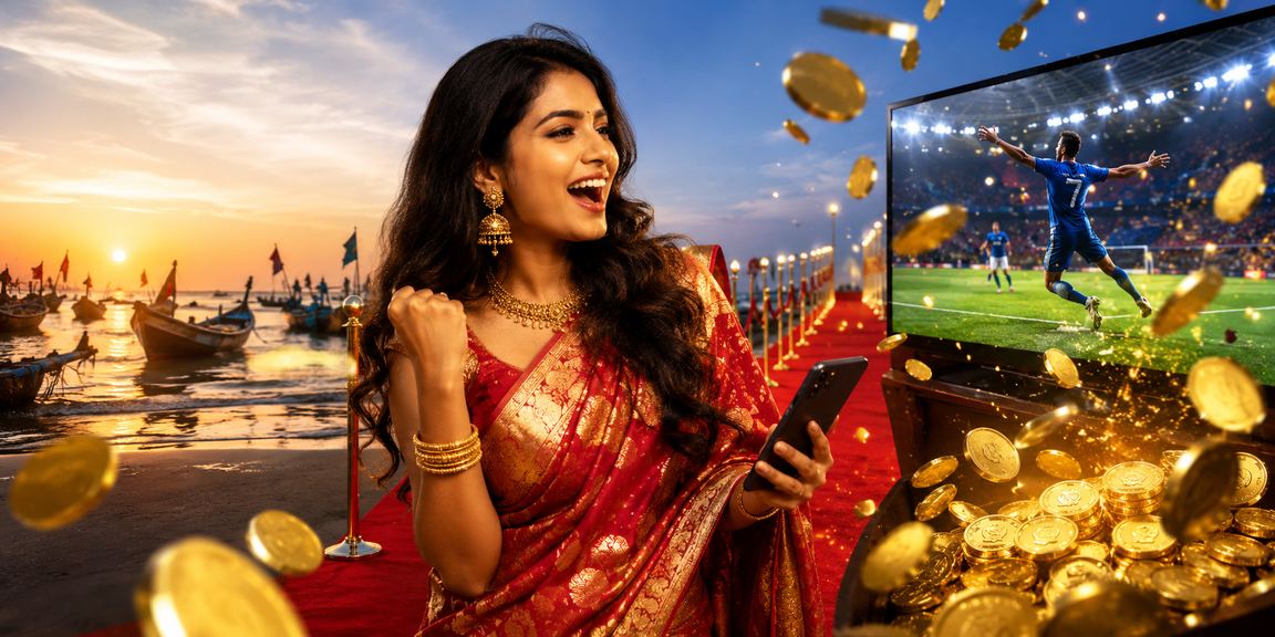 কক্সবাজারে শাড়ি পরে বেটিং করছেন একজন নারী