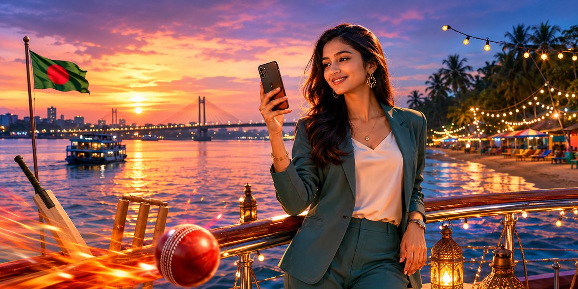 কক্সবাজার সমুদ্র সৈকতে ক্রিকেট বেটিং বিশ্লেষণের দৃশ্য